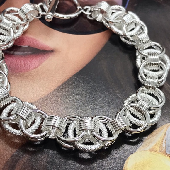 π Silver Bracelet - Picture 3 of 6